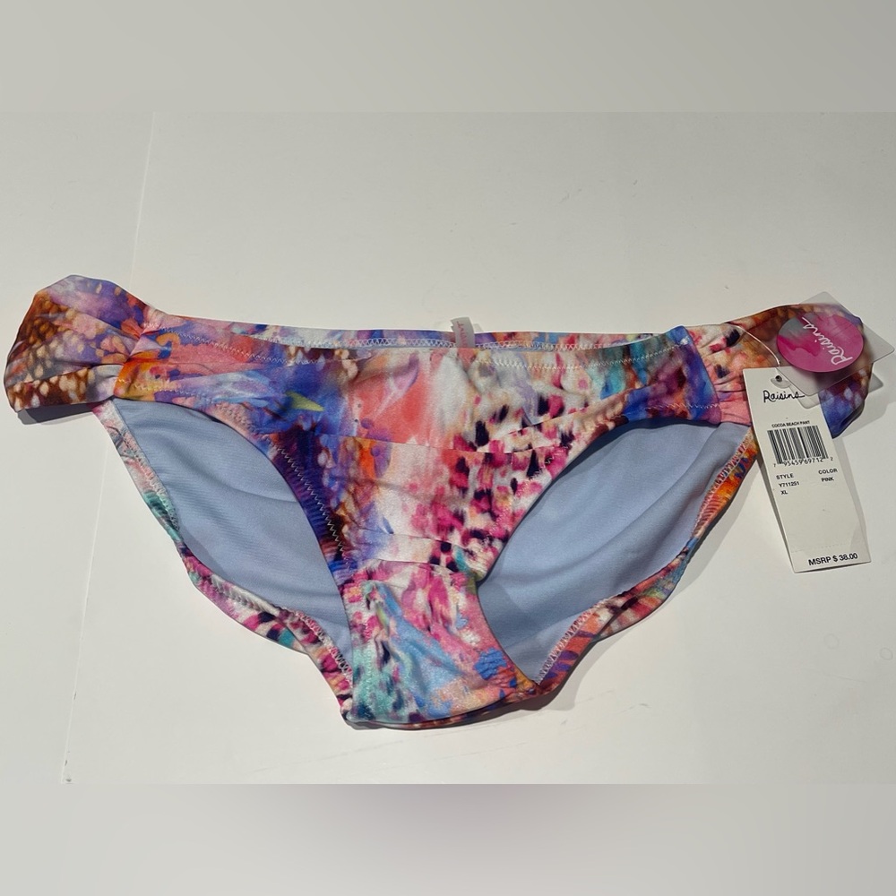 🎉Raisins Women's NWT xl Multicolor Bikini Bottom